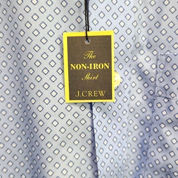 J‎ Crew Men's Slim Fit Button Down Shirt Non-Iron in Blue Size XS - Picture 4 of 6